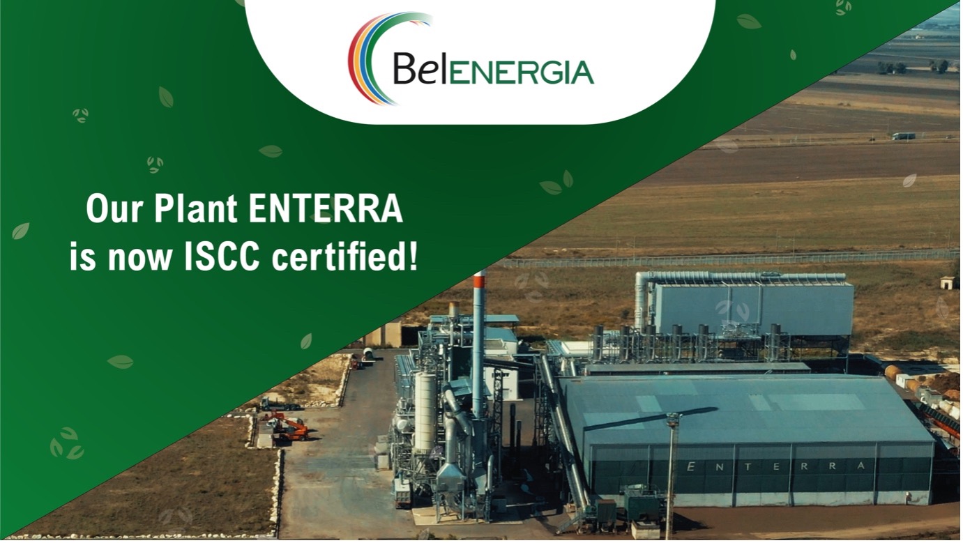 Enterra certifié ISCC